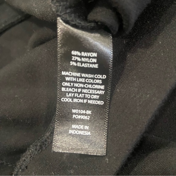 Betabrand • boot cut classic dress yoga black pants W0104-BK Size L Long - Picture 5 of 5